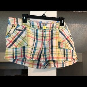 ‼️2/$25‼️Colorful plaid shorts